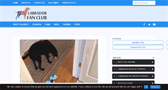 Desktop Screenshot of labradorfanclub.com